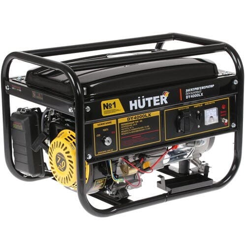 Генератор бензиновый Huter DY4000LX вид модели генератор бензиновый huter dy4000lx
