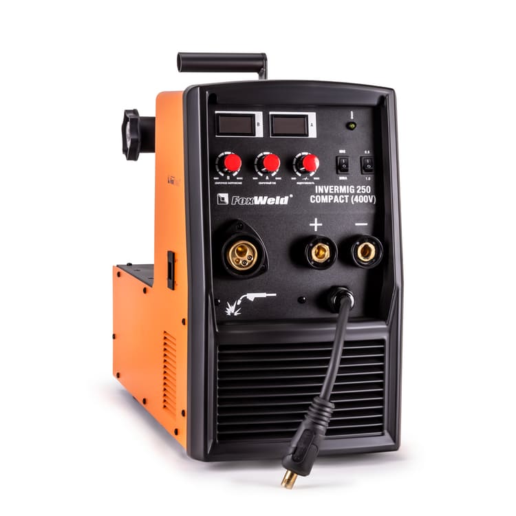 общий вид модели сварочный полуавтомат foxweld invermig 250 compact (400v)