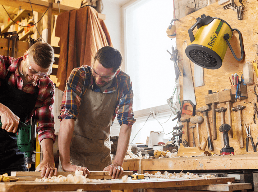 вид модели пушка тепловая электрическая ballu bhp-p2-3