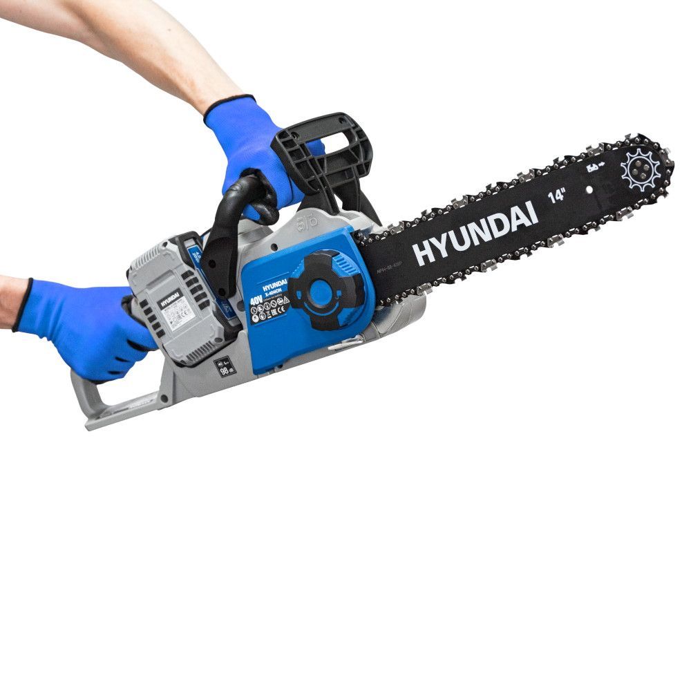 вид модели пила цепная аккумуляторная hyundai x-404ion