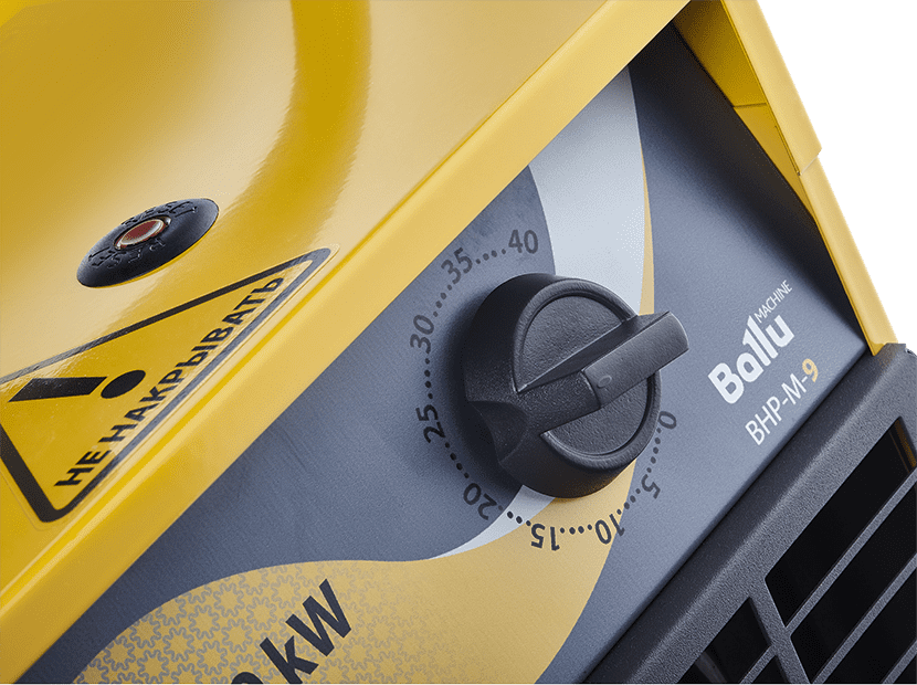 вид модели пушка тепловая электрическая ballu bhp-m-9