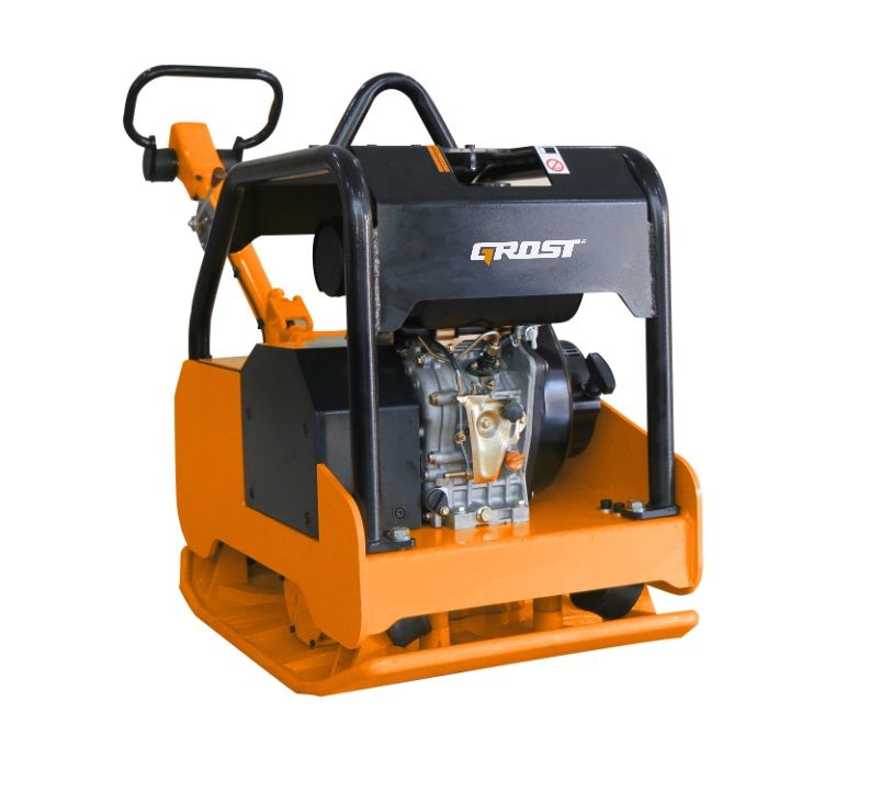 Виброплита реверсивная Grost VH 500D вид модели виброплита реверсивная grost vh 500d