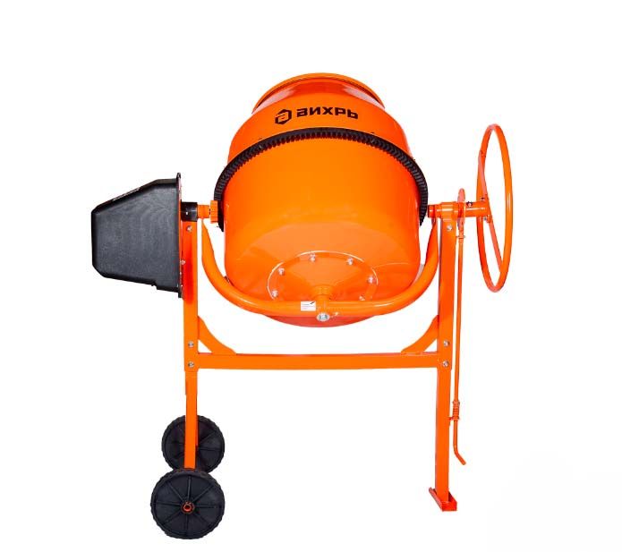 Бетономешалка Вихрь БМ-130П вид модели бетономешалка вихрь бм-130п