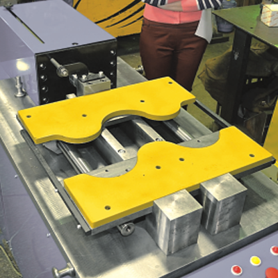 вид модели пресс-форма "волна большая симметричная" а3-11