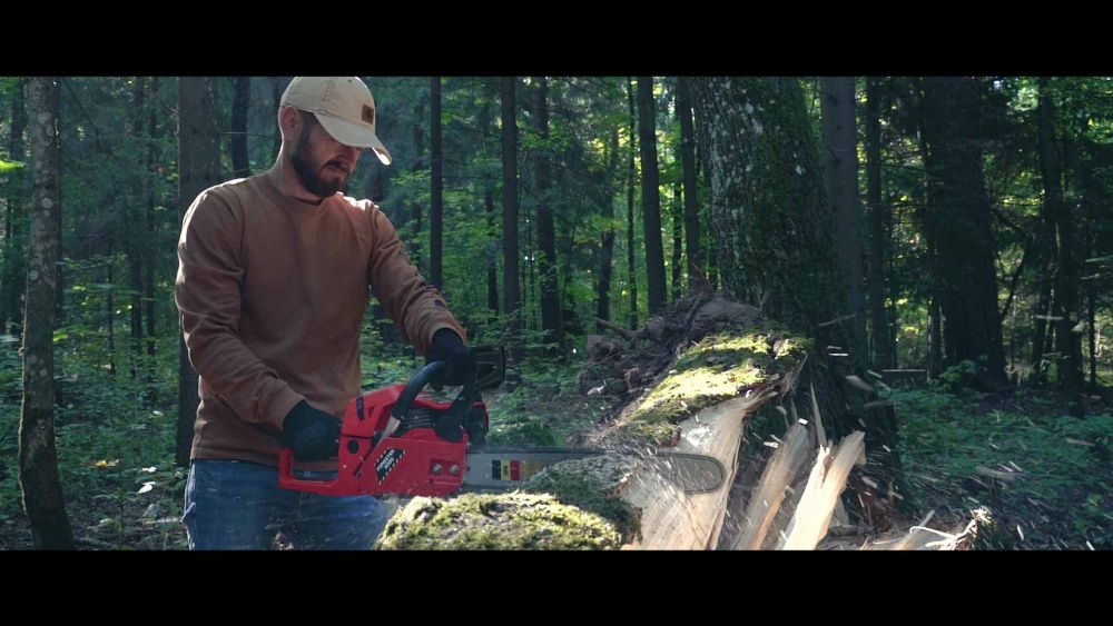 вид модели бензопила hamer forester 3000 (стсs62)