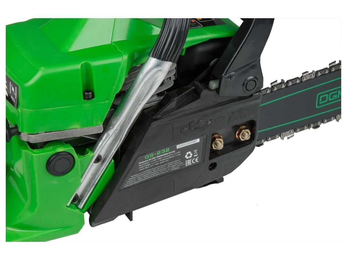 вид модели бензопила dgm gs-232
