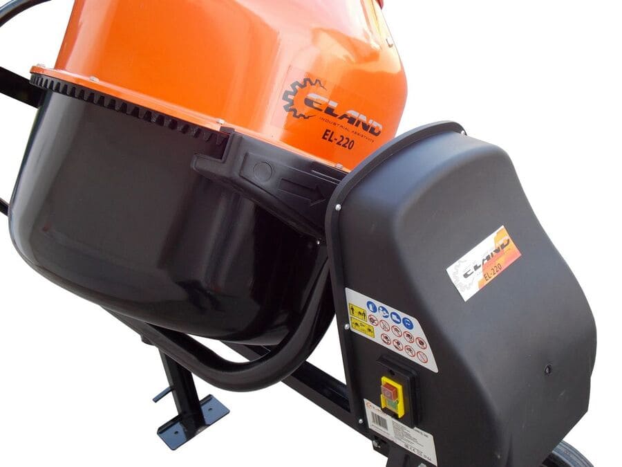 Бетономешалка Eland EL220 вид модели бетономешалка eland el220