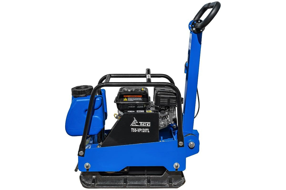 вид модели виброплита tss-vp120tl (колесный комплект, бак)