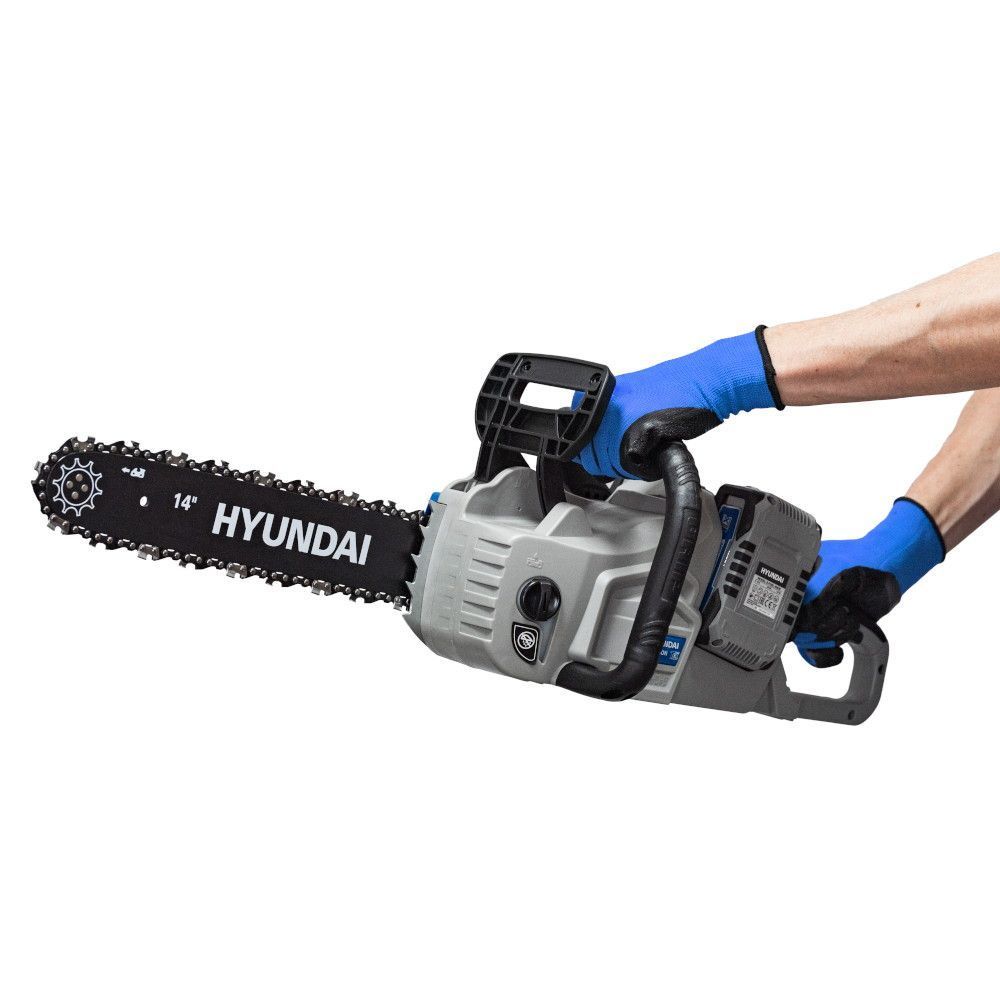 вид модели пила цепная аккумуляторная hyundai x-404ion