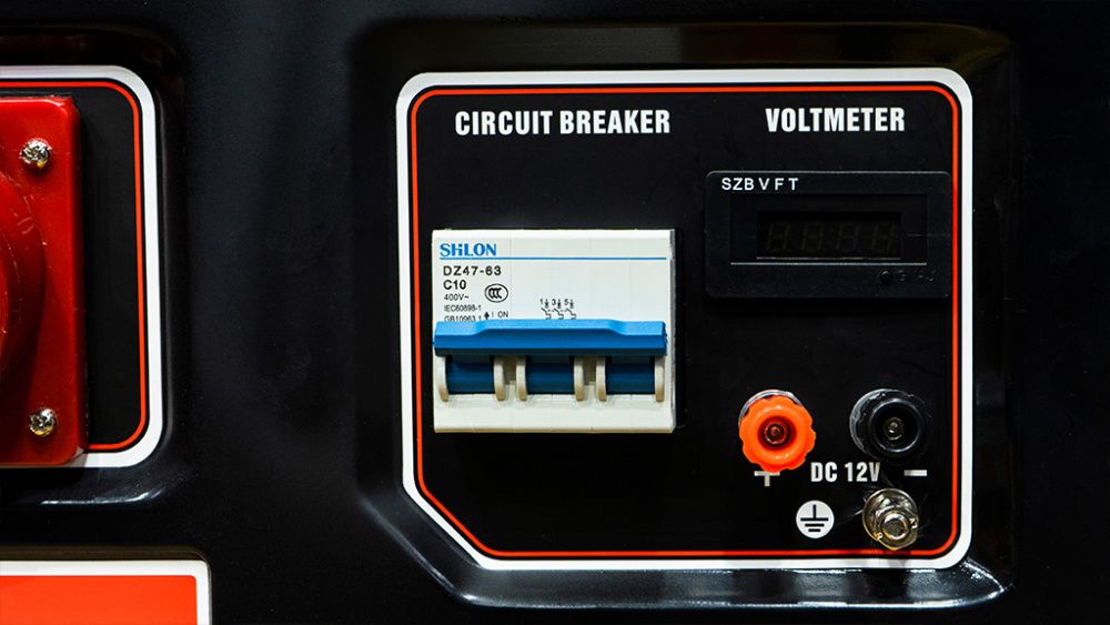 вид модели генератор бензиновый hamer 10000тe