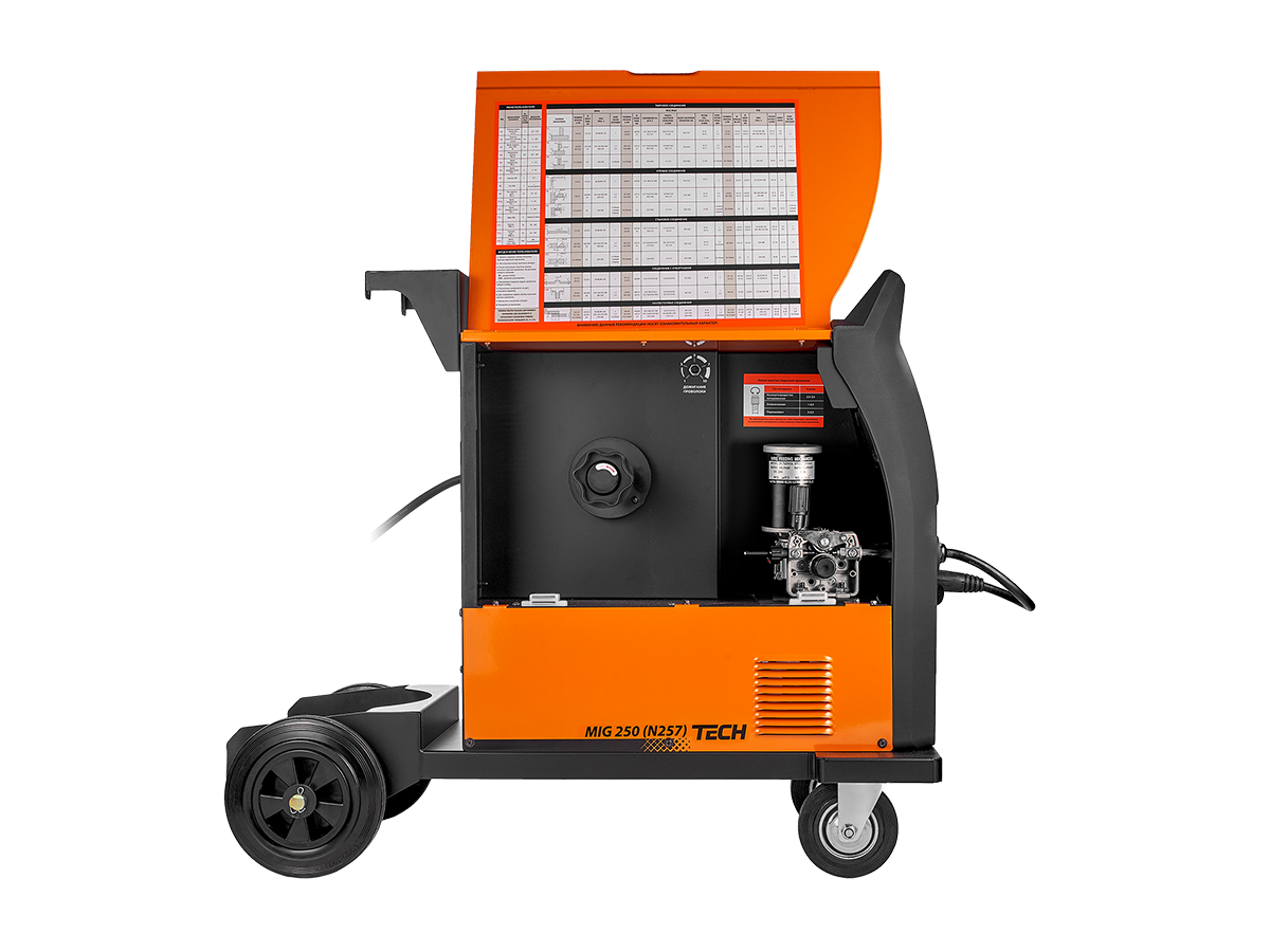 вид модели сварочный полуавтомат сварог mig 250 "tech" (n257)