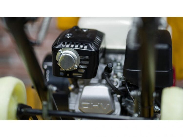 вид модели виброплита hamer m-100pro с двигателем honda