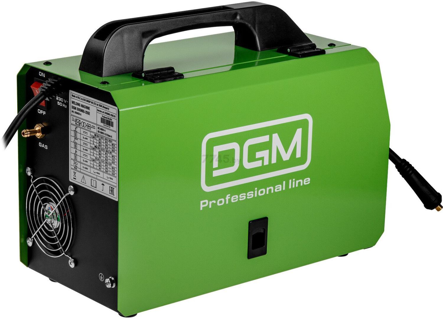 Сварочный полуавтомат DGM DUOMIG-255E вид модели сварочный полуавтомат dgm duomig-255e