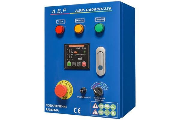 Блок ТСС АВР-С 8000D/230 вид модели блок тсс авр-с 8000d/230