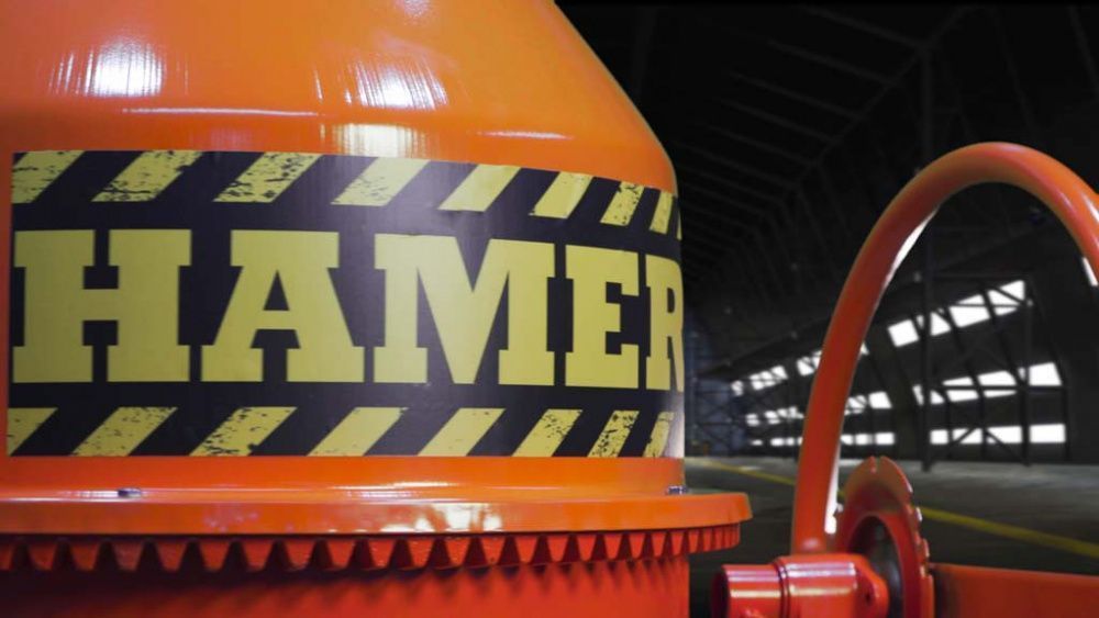 Бетономешалка HAMER CM-220 вид модели бетономешалка hamer cm-220