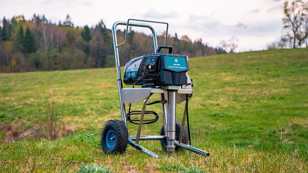 вид модели окрасочный аппарат dino-power x43 (0566u) уценка