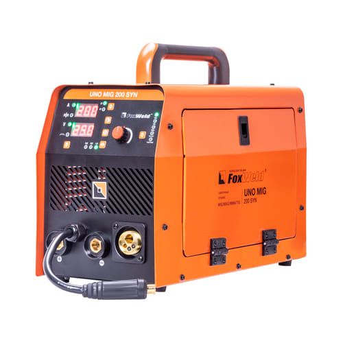 Сварочный полуавтомат Foxweld UNO MIG 200 SYN вид модели сварочный полуавтомат foxweld uno mig 200 syn