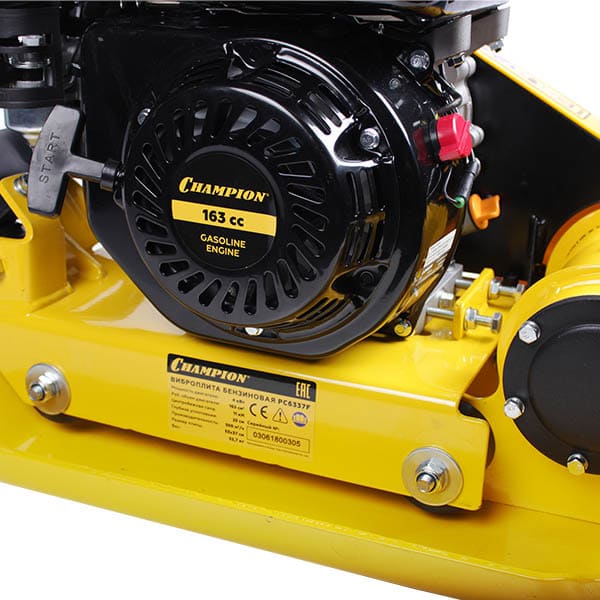 вид модели виброплита champion pc6337f