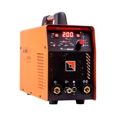 общий вид модели аппарат аргонодуговой сварки foxweld uno tig 200 ac/dc pulse
