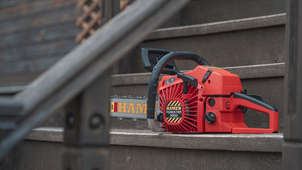 вид модели бензопила hamer forester 3000 (стсs62)