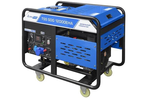общий вид модели дизель генератор tss sdg 12000eha