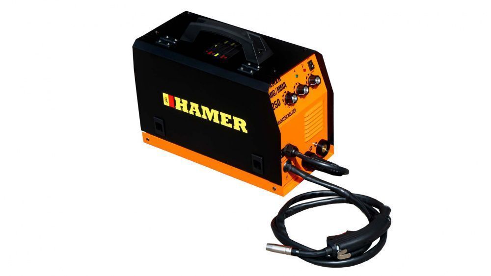 Сварочный полуавтомат HAMER MIG/MMA-250 вид модели сварочный полуавтомат hamer mig/mma-250