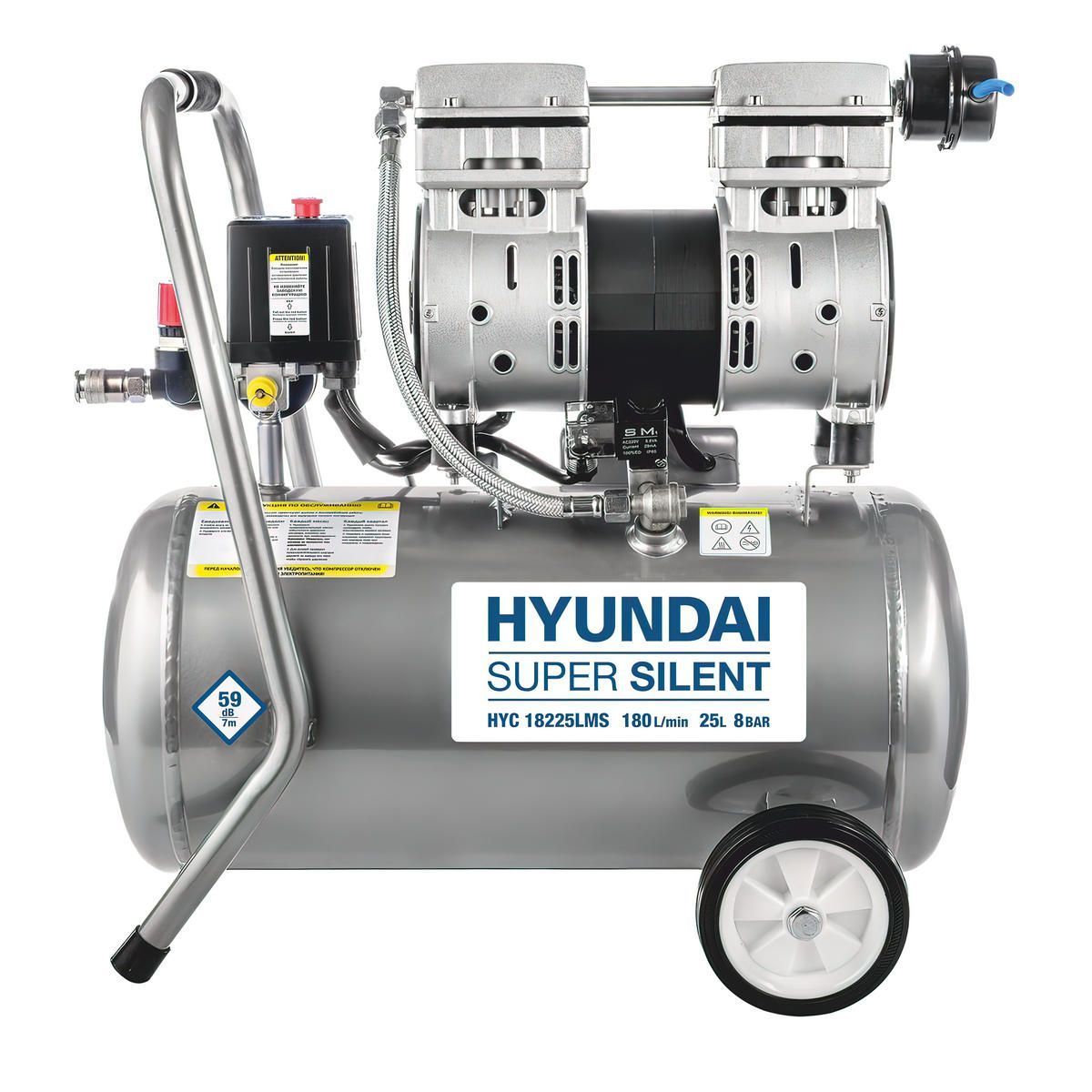 Компрессор воздушный Hyundai HYC18225LMS вид модели компрессор воздушный hyundai hyc18225lms