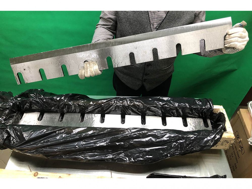 Ножи гильотинные длиной до 2 метров вид модели ножи гильотинные длиной до 2 метров