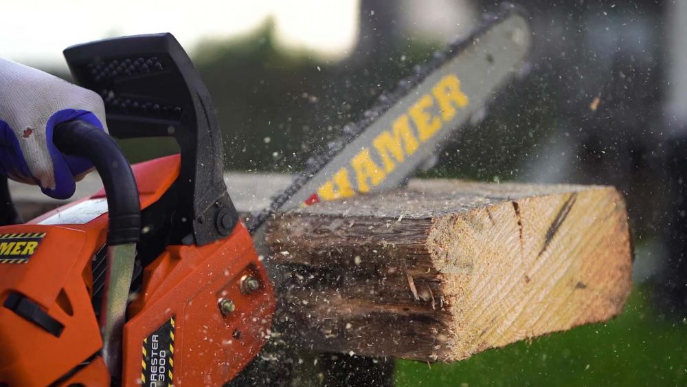 вид модели бензопила hamer forester 3000 (стсs62)