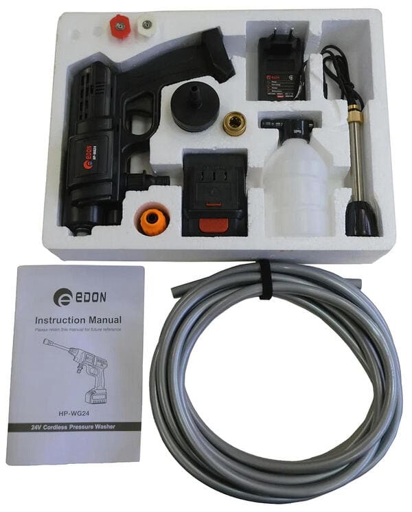 Мойка высокого давления Edon HP-WG24 вид модели мойка высокого давления edon hp-wg24