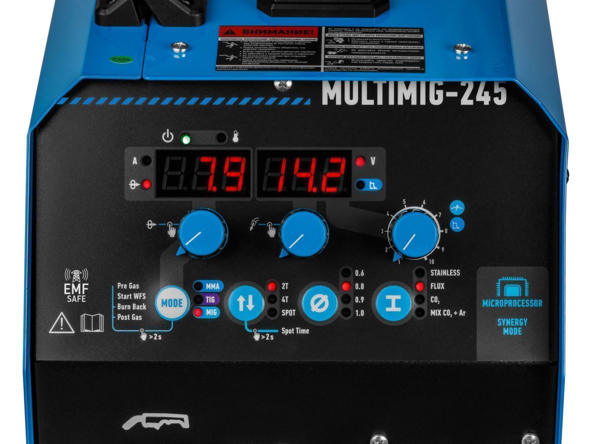 вид модели сварочный полуавтомат solaris multimig-245