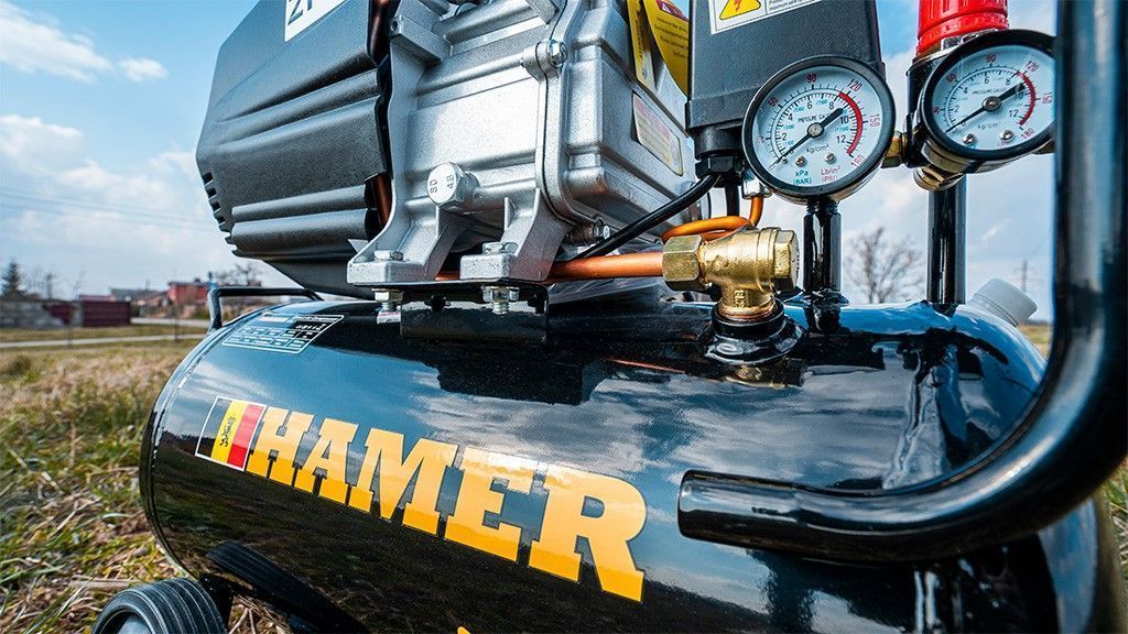 Компрессор HAMER AIR-1 (0154U) УЦЕНКА вид модели компрессор hamer air-1 (0154u) уценка