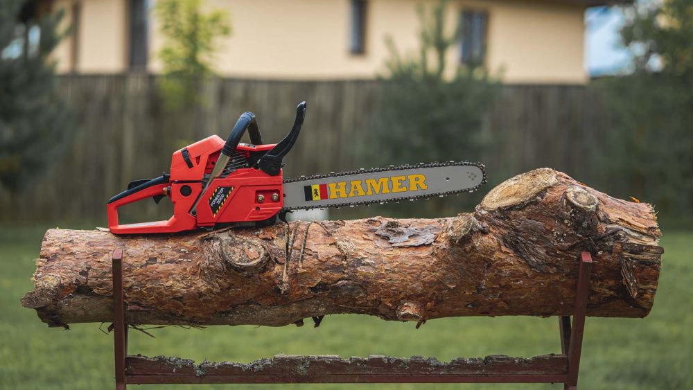 вид модели бензопила hamer forester 3000 (стсs62)