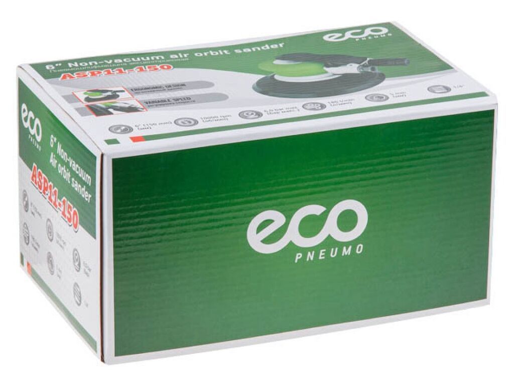 вид модели пневмошлифмашина эксцентриковая eco asp11-150