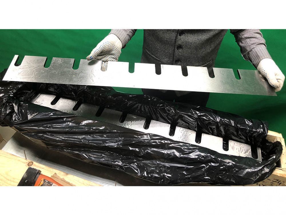 Ножи гильотинные длиной до 2 метров вид модели ножи гильотинные длиной до 2 метров