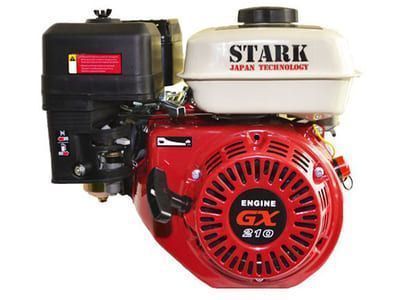 общий вид модели двигатель stark gx210 (вал 20 мм под шпонку) 7 л.с.
