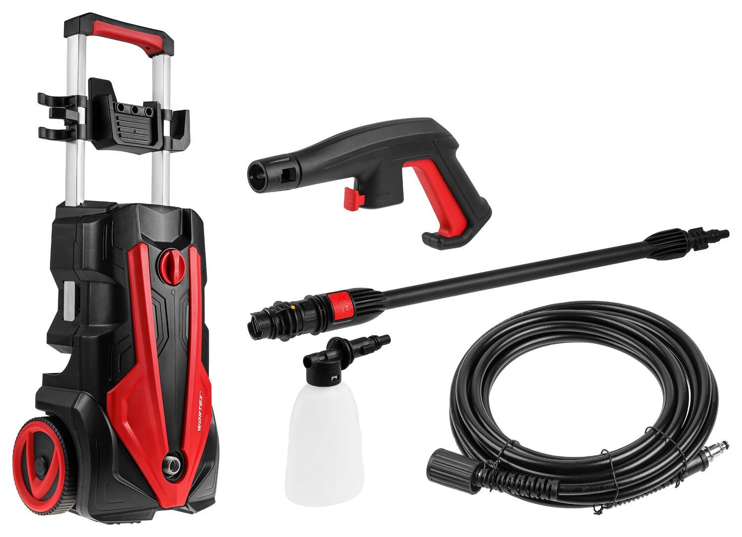 общий вид модели мойка высокого давления wortex pw 1620