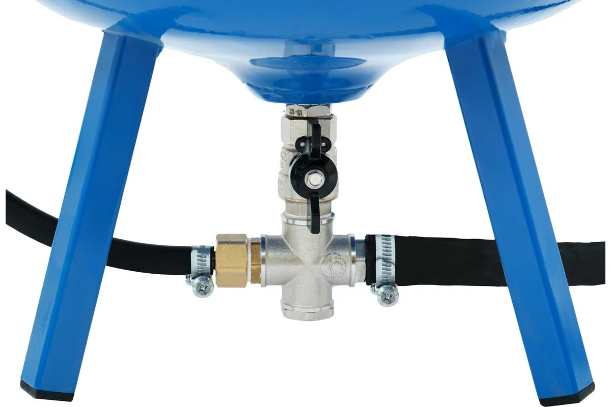 вид модели аппарат пескоструйный булат 40л синий