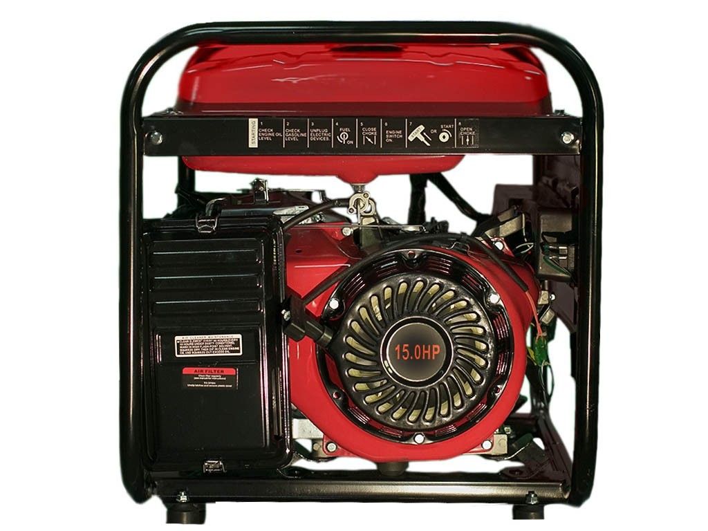 Бензогенератор HAMER 6000M вид модели бензогенератор hamer 6000m