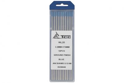 вид модели вольфрамовый электрод синий wl20-175/4,0 (10 шт)