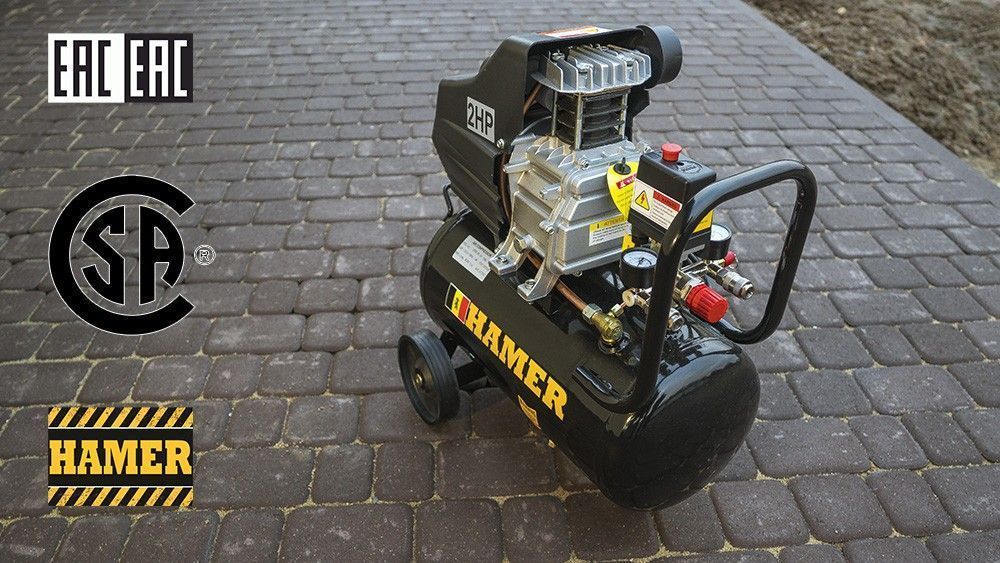 Компрессор HAMER AIR-1 (0155U) УЦЕНКА вид модели компрессор hamer air-1 (0155u) уценка