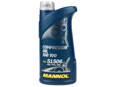 общий вид модели масло компрессорное mannol compressor oil iso 100 (1 л.)