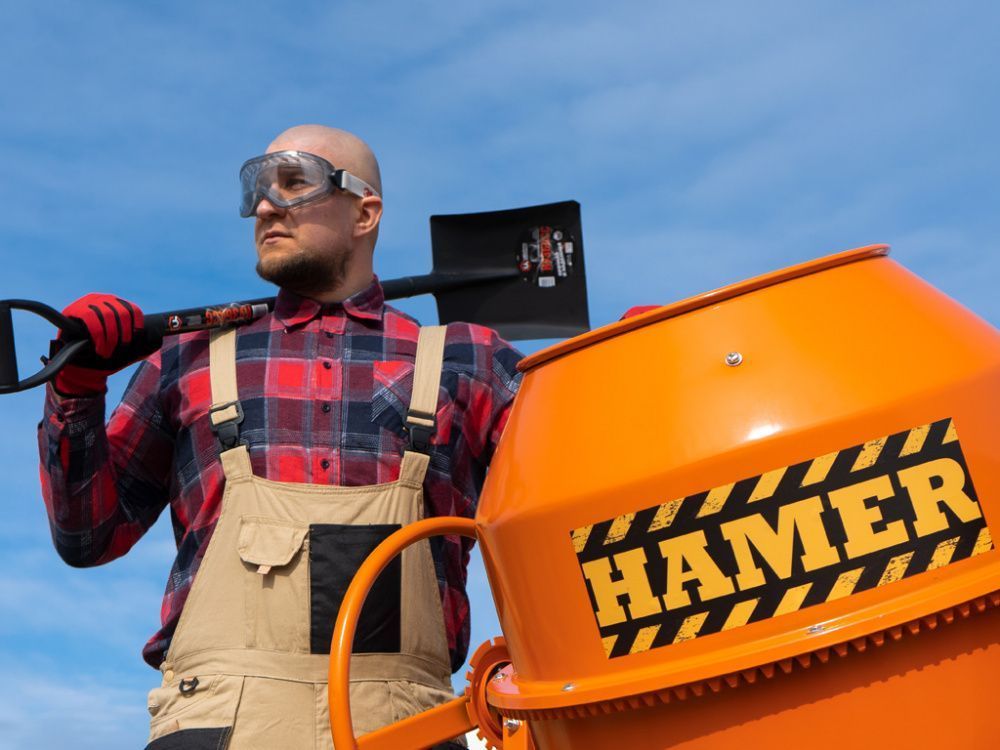 Бетономешалка HAMER CM-220 вид модели бетономешалка hamer cm-220