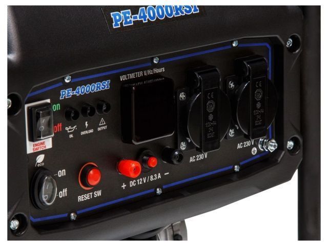 вид модели генератор бензиновый инверторный (электростанция) eco pe-4000rsi