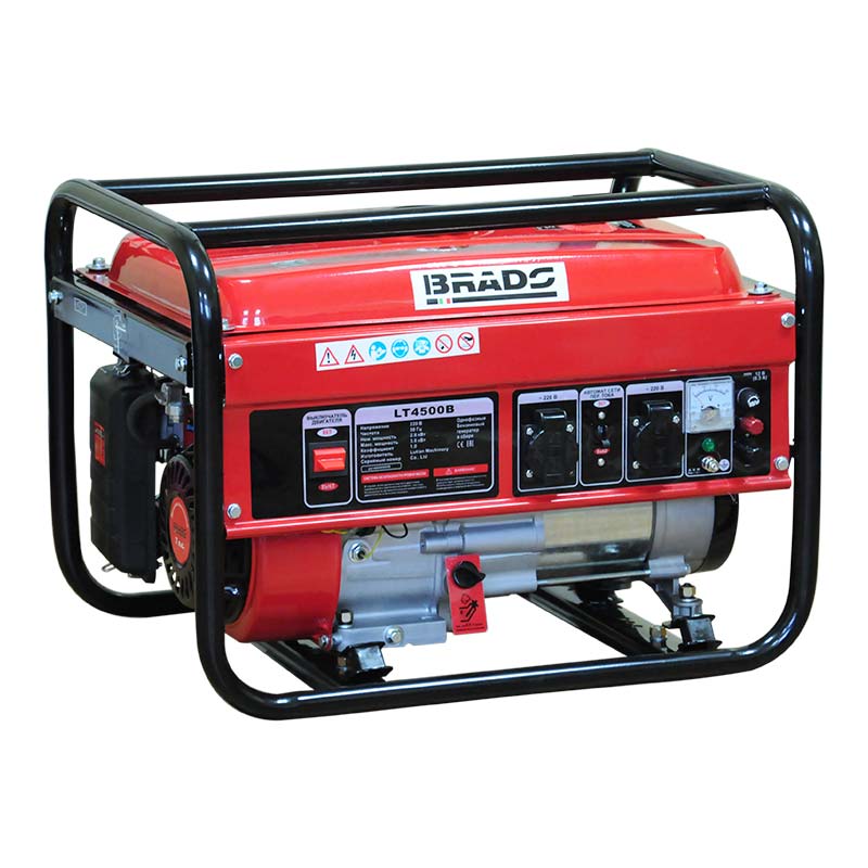 Модель генератор бензиновый brado lt 4500b общий вид модели генератор бензиновый brado lt 4500b