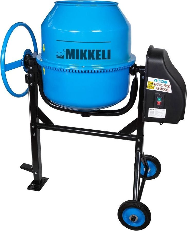 Бетономешалка Mikkeli MK-200 вид модели бетономешалка mikkeli mk-200