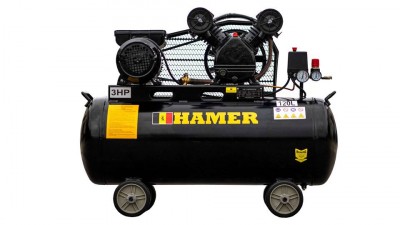 общий вид модели компрессор hamer pro-1/2.6