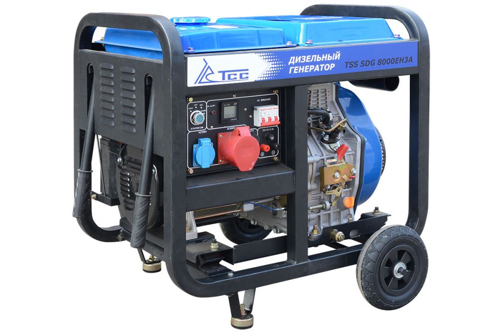 Дизель генератор TSS SDG 8000EH3A вид модели дизель генератор tss sdg 8000eh3a