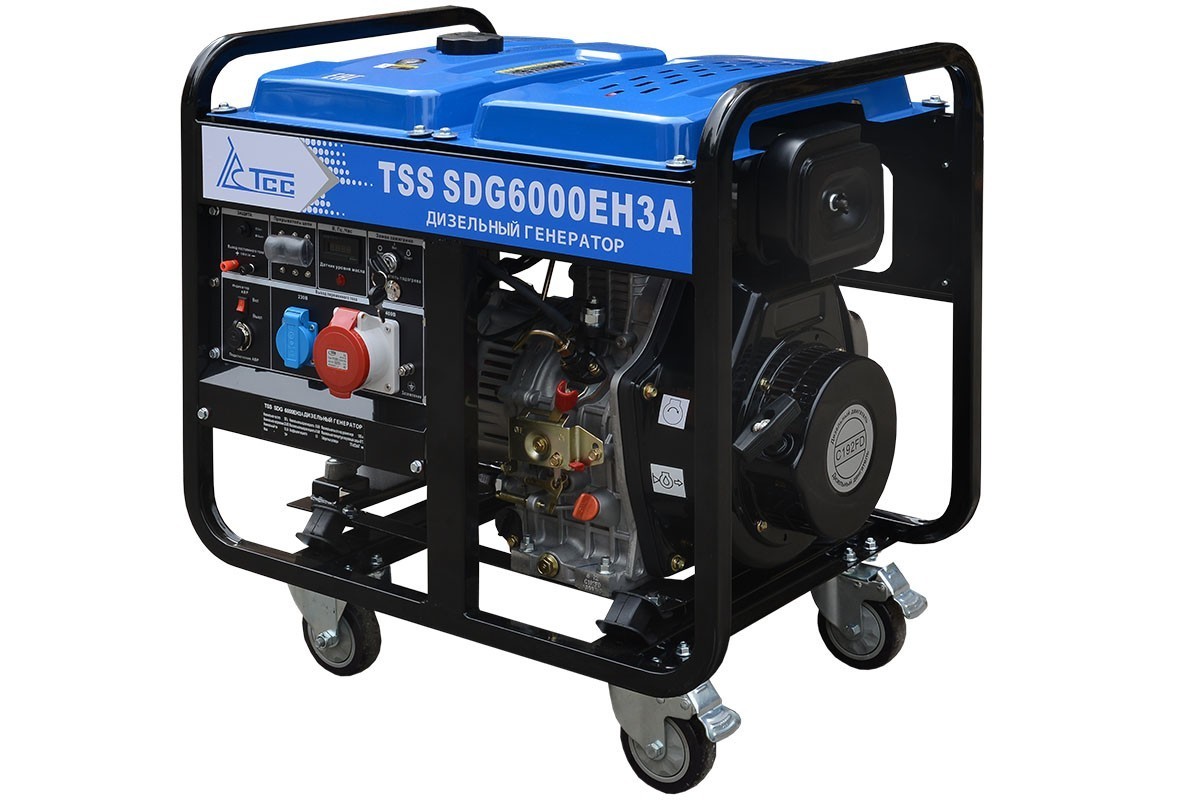 вид модели дизель генератор tss sdg 6000eh3a