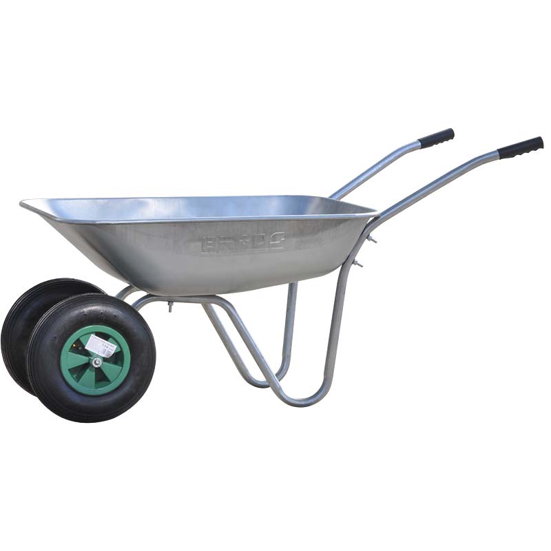 вид модели тачка садовая brado 2x85 garden